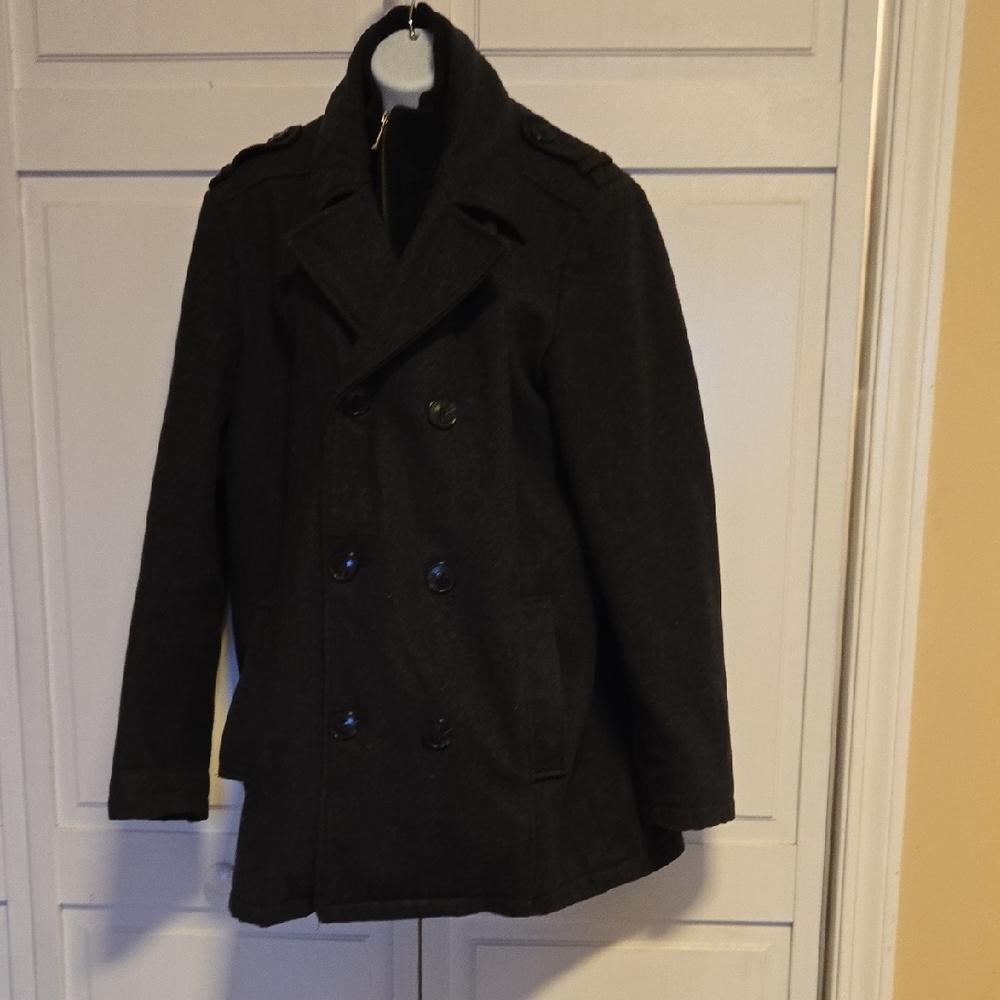 Marc New York Men's Dark Peacoat M